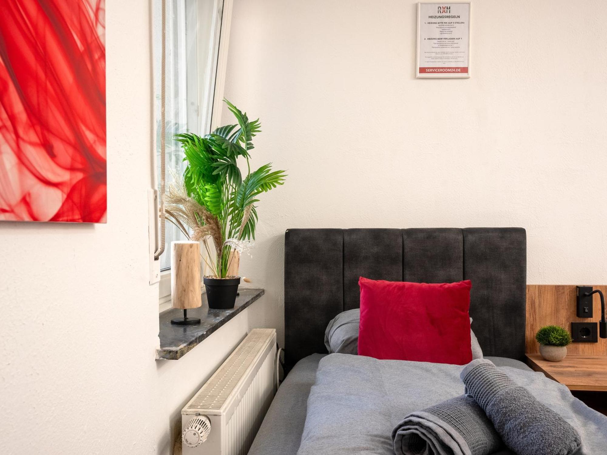 Serviceroom24 - Apartment 4 In Herten Wlan - Smart-Tv - 24-7 Check-In Und Kueche Εξωτερικό φωτογραφία