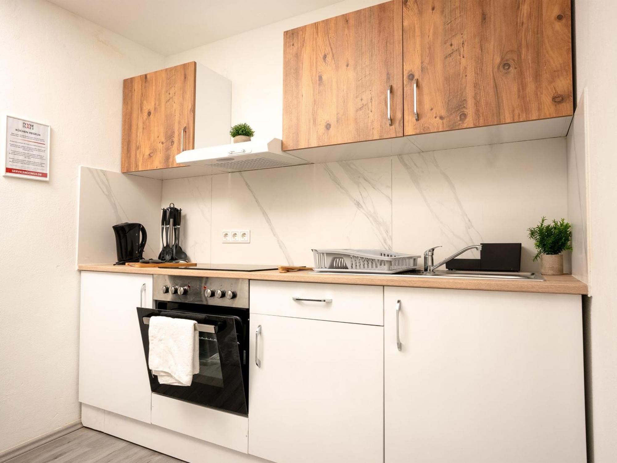 Serviceroom24 - Apartment 4 In Herten Wlan - Smart-Tv - 24-7 Check-In Und Kueche Εξωτερικό φωτογραφία